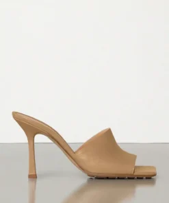 Bottega Veneta Square-Toe Open Mules