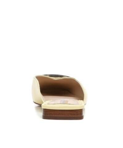 Sam Edelman Lavina Buckle Mule In Yellow