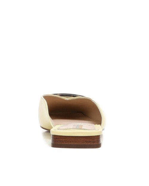 Sam Edelman Lavina Buckle Mule In Yellow
