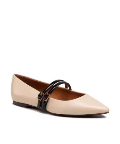 Tory Burch 2 Band 5mm Pointy Toe Flats