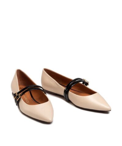 Tory Burch 2 Band 5mm Pointy Toe Flats