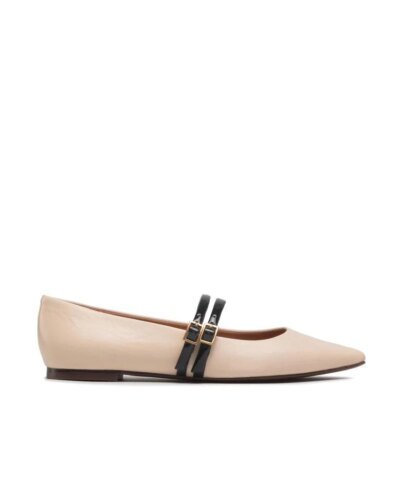 Tory Burch 2 Band 5mm Pointy Toe Flats