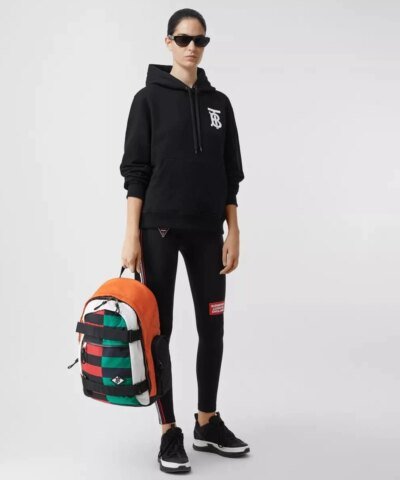 Burberry Monogram Motif Cotton Hoodie