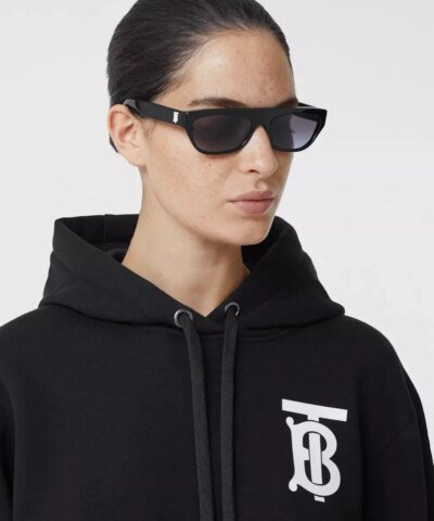 Burberry Monogram Motif Cotton Hoodie