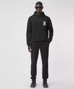Burberry Men's Monogram Motif Cotton Hoodie