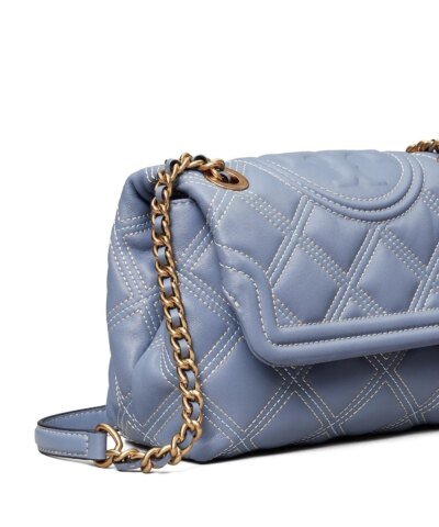 Tory Burch Small Fleming Distressed Convertible Shoulder