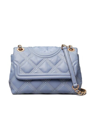 Tory Burch Small Fleming Distressed Convertible Shoulder