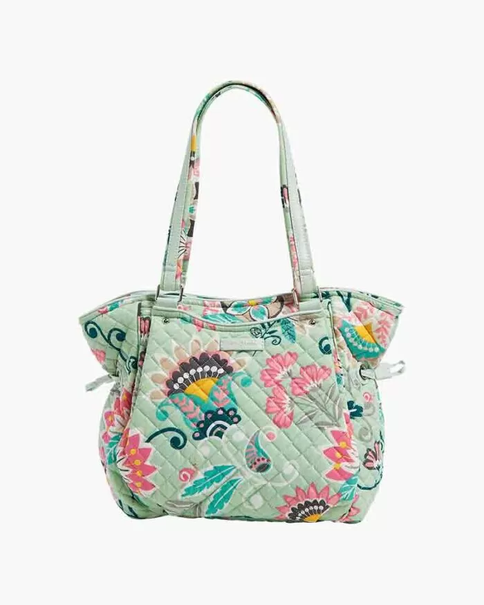 Vera Bradley Iconic Glenna Satchel in Mini Flowers
