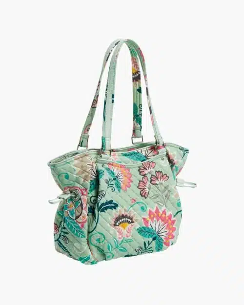 Vera Bradley Iconic Glenna Satchel in Mini Flowers