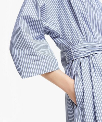 Max Mara Weekend Nerina Stripe Dress, Light Blue