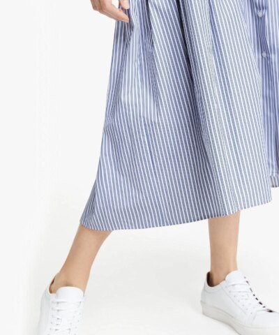 Max Mara Weekend Nerina Stripe Dress, Light Blue