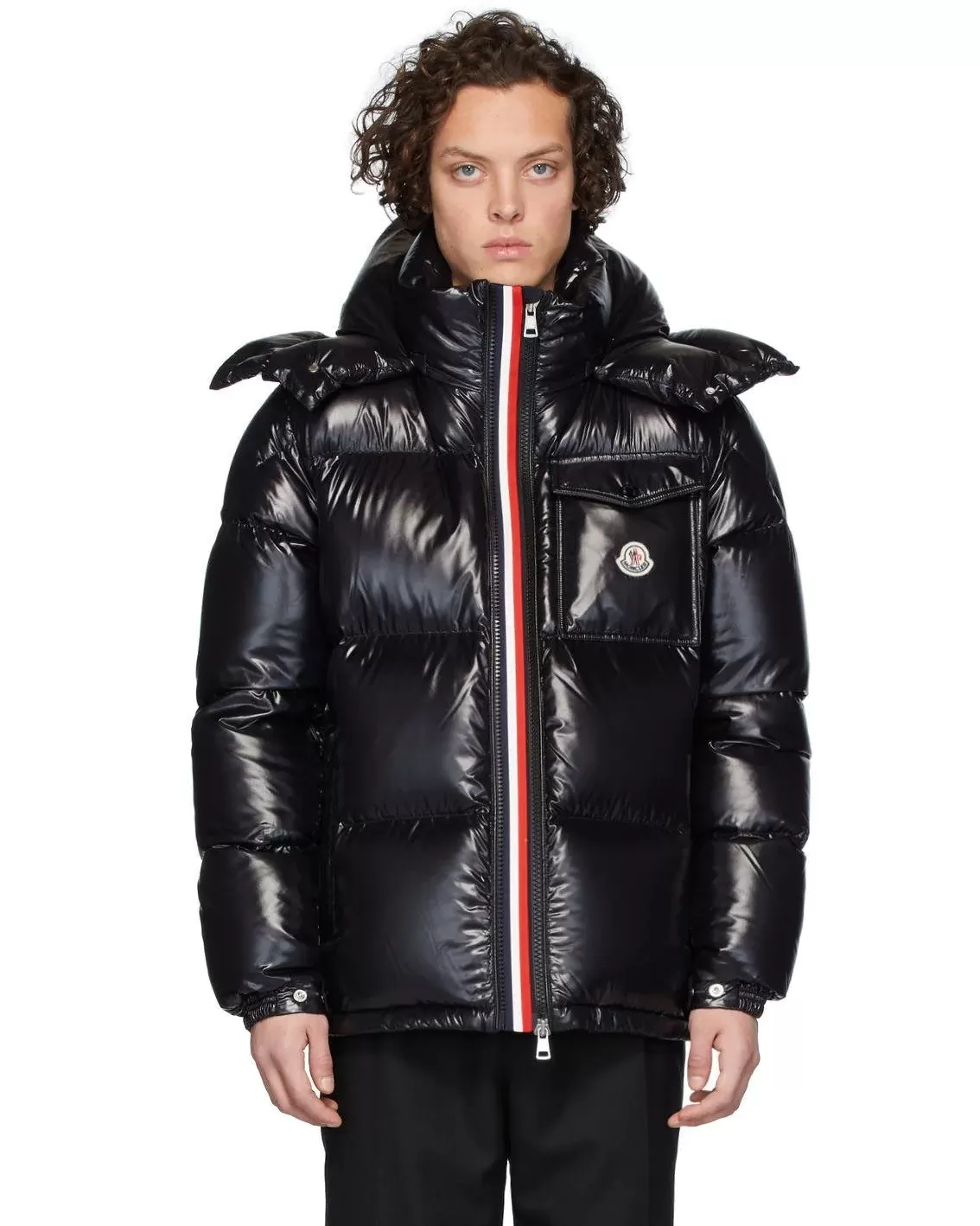 Moncler Black Down Montbeliard Jacket