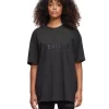 Essentials Boxy T-Shirt Applique Logo Black