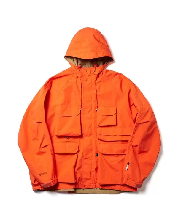 Daiwa Pier39 Gore-Tex Hooded Mountain Jacket, Orange