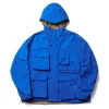 Daiwa Pier39 Gore-Tex Infinium Hooded Mountain Jacket, Blue