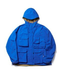 Daiwa Pier39 Gore-Tex Infinium Hooded Mountain Jacket, Blue
