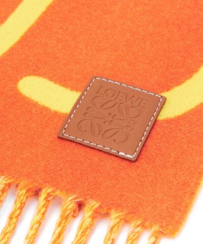 Loewe Scarf In Wool And Cashmere