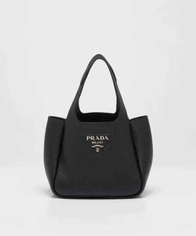 Prada Flou Black Tote Bag