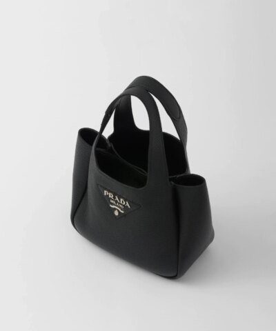 Prada Flou Black Tote Bag