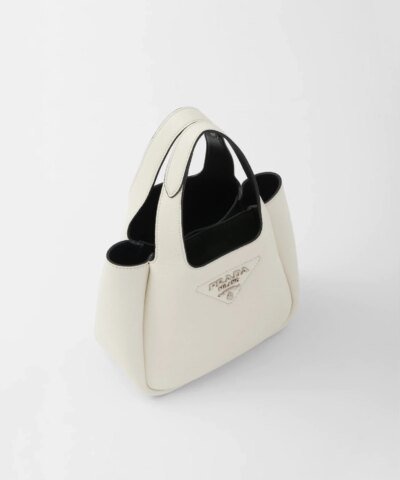 Prada Flou White Tote Bag