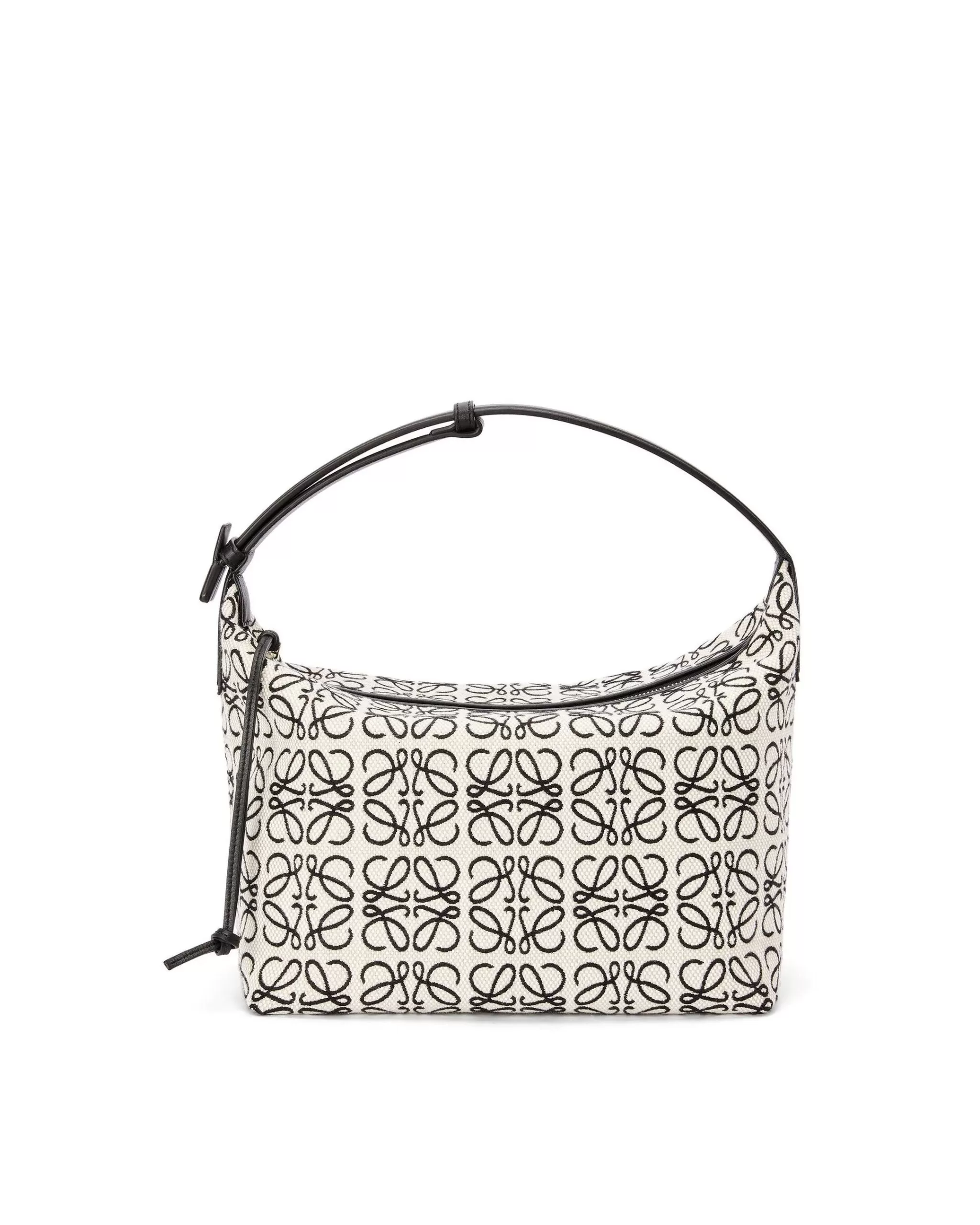 Loewe Cubi Bag In Anagram Jacquard And Calfskin