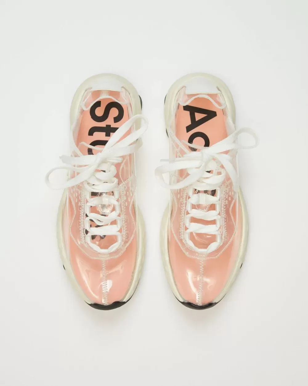 Acne Studios Transparent Trail Sneakers Transparent