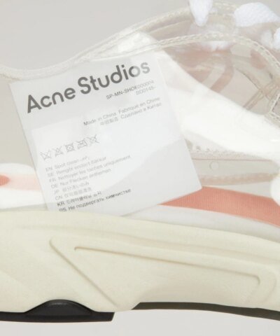 Acne Studios Transparent Trail Sneakers Transparent
