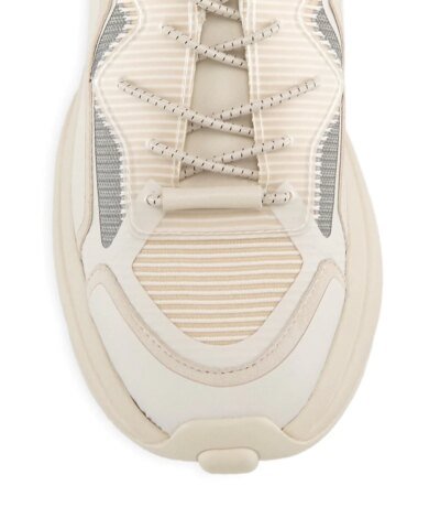 Stuart Weitzman SW 1 Leather & Mesh Sneaker