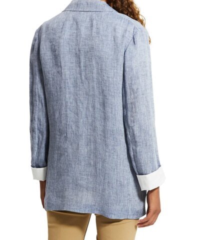 Theory Hemp Single-Breasted Jacket
