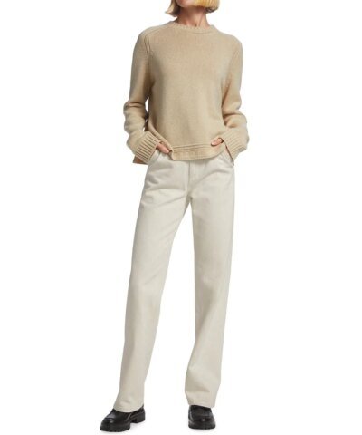 Lore Piana Girocollo Grassmoor Cashmere Sweater