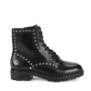 Ash Wolf Studded Leather Combat Boots