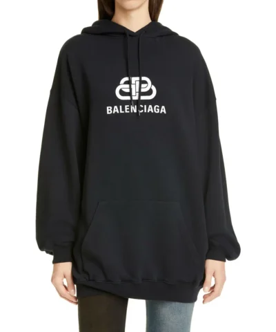 Balenciaga BB Logo Oversize Hoodie