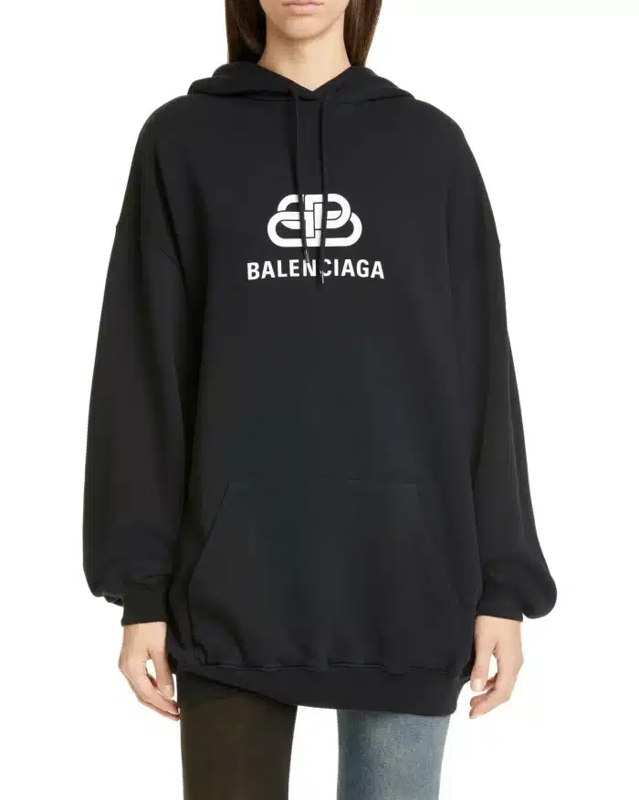Balenciaga BB Logo Oversize Hoodie