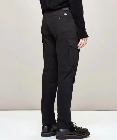 CP Company Garment Dyed Sateen Lens Pocket Pants