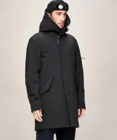 CP Company Sage Green Soft Shell Parka