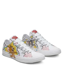Converse Unisex Tom and Jerry Chuck Taylor All Star Low Top