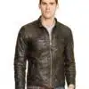 Polo Ralph Lauren Distressed Leather Jacket