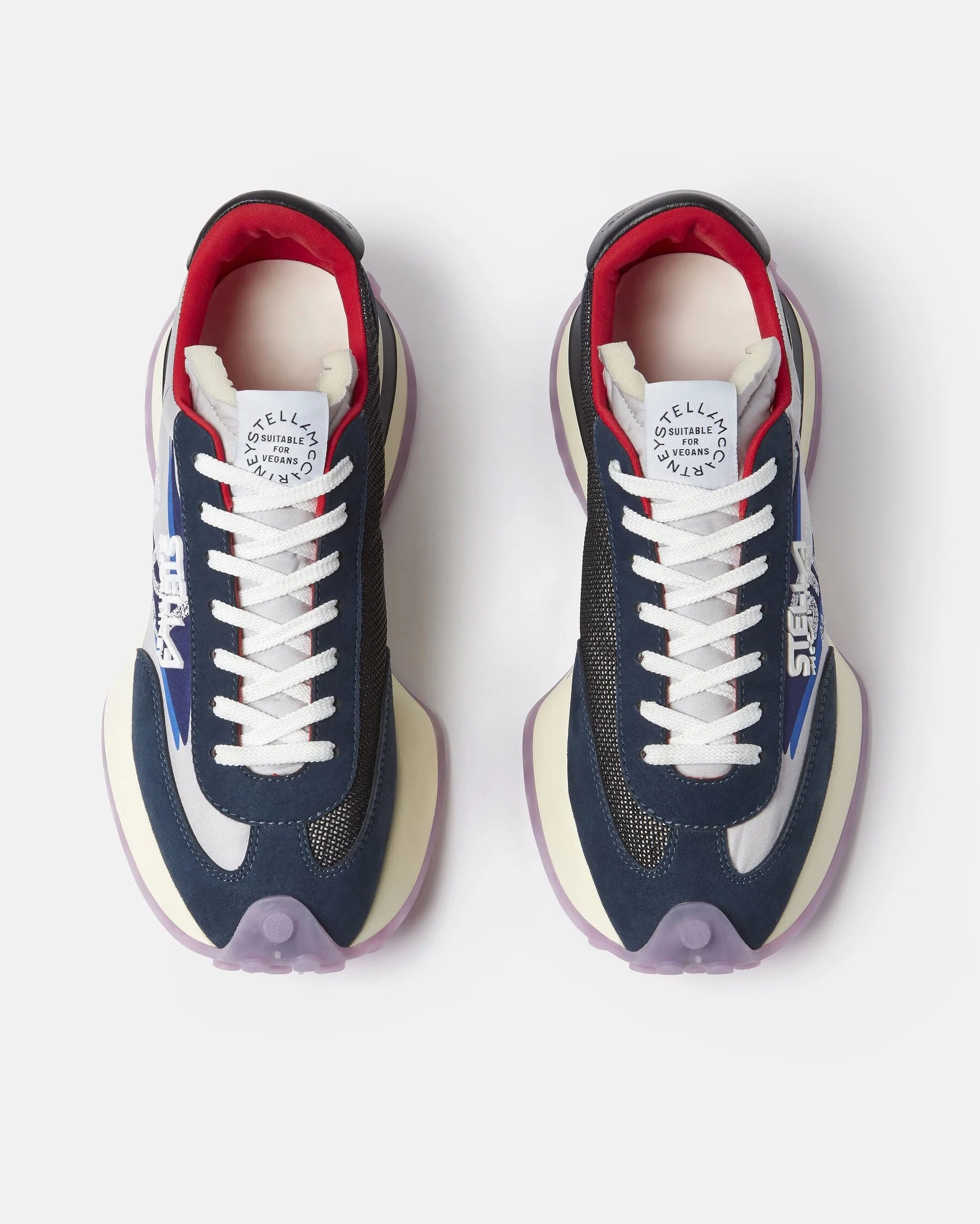 Stella McCartney Reclypse Sneakers In Navy/Lilac