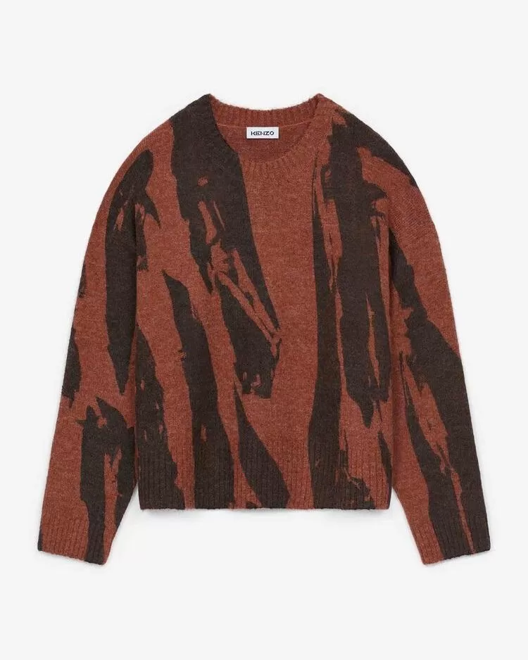 Kenzo 'Pleat Camo' Jumper