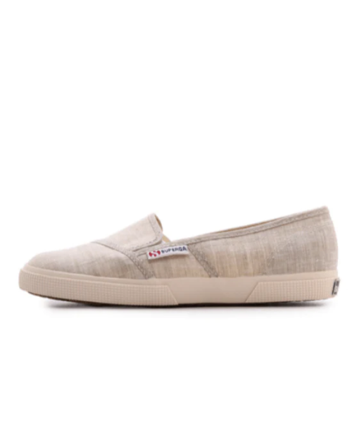 SUPERGA Beige Cotu Slip On Sneakers-SUPERGA-Fashionbarn shop