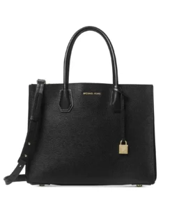 MICHAEL Michael Kors Mercer Accordion Pebble Leather Tote