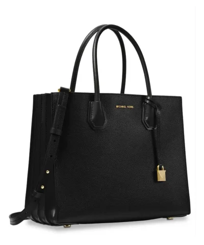 MICHAEL Michael Kors Mercer Accordion Pebble Leather Tote