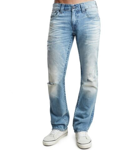 True Religion Straight Fit Big T Jean