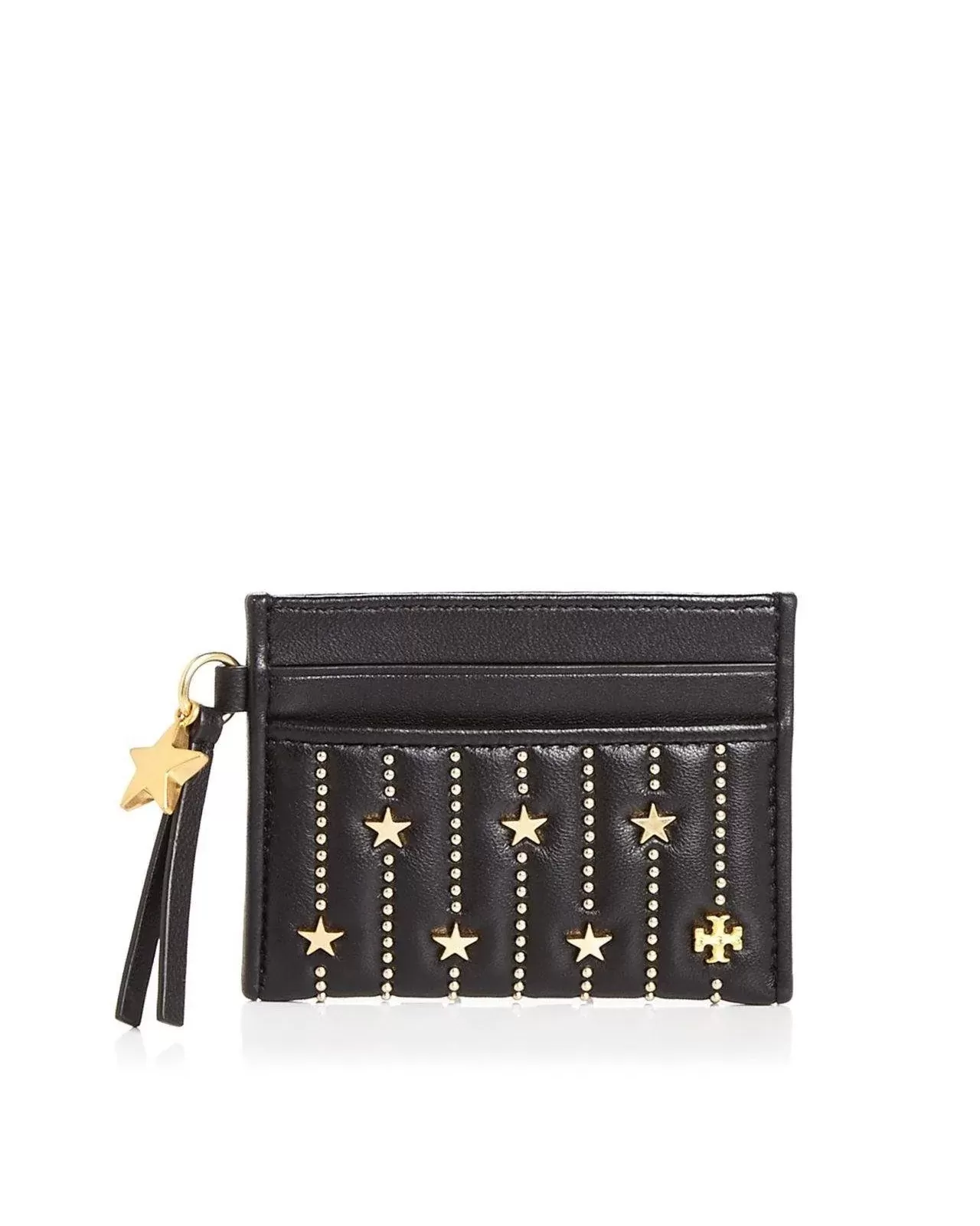 Tory Burch Fleming Star-Stud Card Case