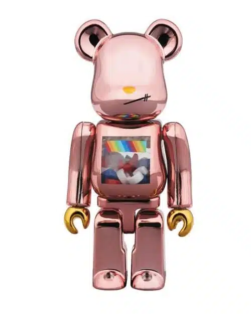 Bearbrick JSB 100% & 400% 2nd Ver. Set Pink Chrome