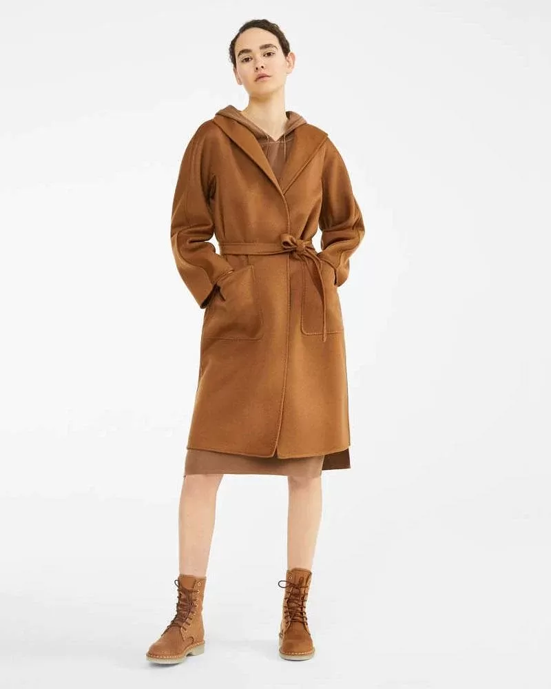 Max Mara Cashmere Coat, Tobacco