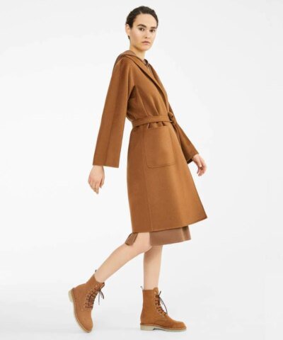Max Mara Cashmere Coat, Tobacco