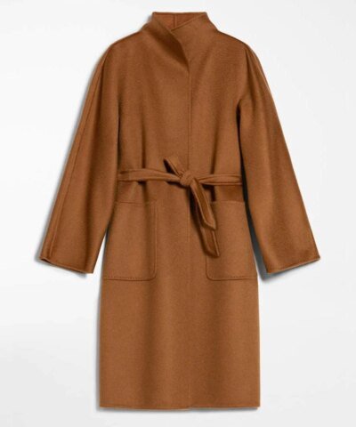 Max Mara Cashmere Coat, Tobacco