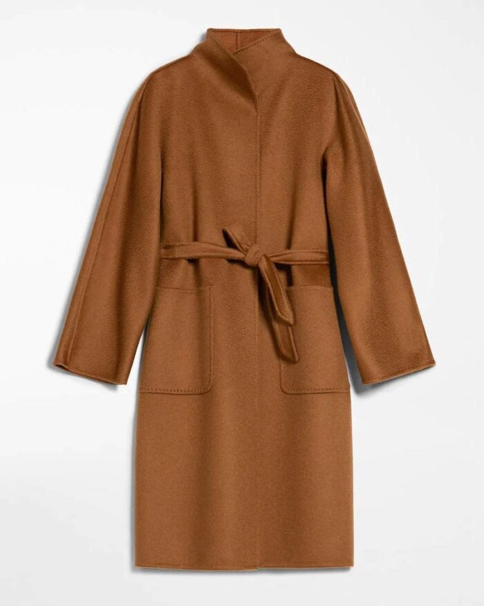 Max Mara Cashmere Coat, Tobacco