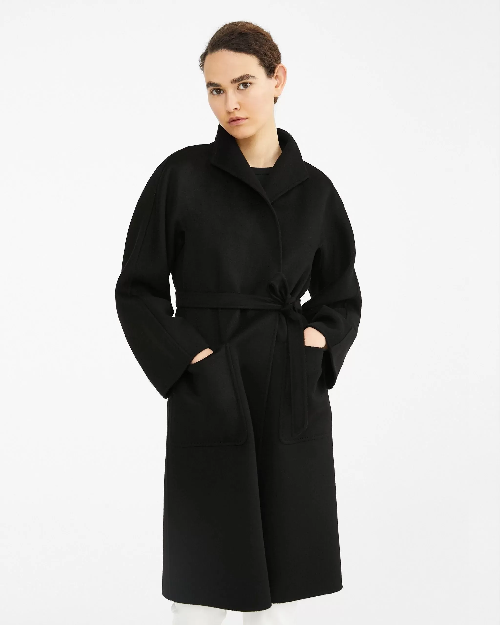 Max Mara Cashmere Coat, Black